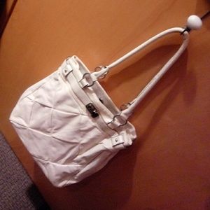 Patchwork Vegan Shoulder Bag by The Limited